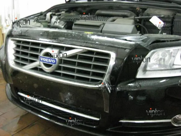 Автомобиль Volvo S80 . Нанесение антигравийной пленки VENTURESHIELD. 5 Автомобиль Volvo S80 . Нанесение антигравийной пленки VENTURESHIELD. 5