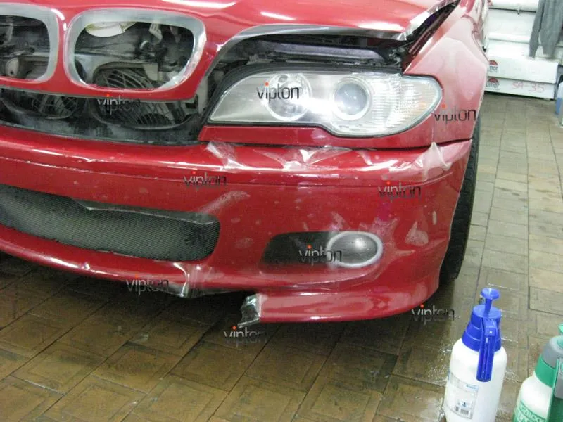 Автомобиль BMW 3(Е46) купе. / Нанесение антигравийной пленки VENTURESHIELD. 3 Автомобиль BMW 3(Е46) купе. / Нанесение антигравийной пленки VENTURESHIELD. 3