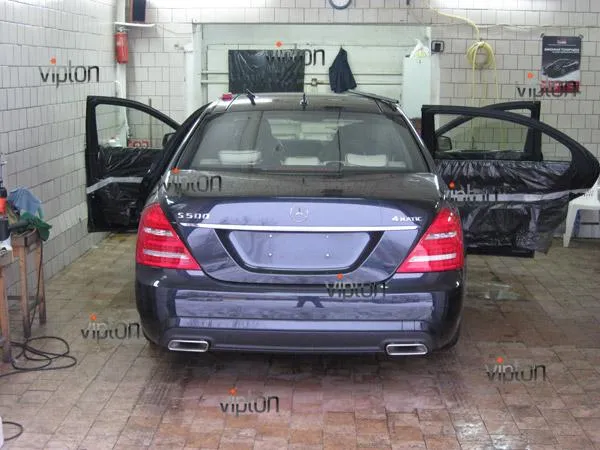 Mercedes-Benz W221 AMG./LLumar PS-7 (укрепляющая прозрачная пленка). 4 Mercedes-Benz W221 AMG./LLumar PS-7 (укрепляющая прозрачная пленка). 4
