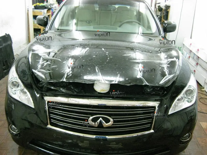 Автомобиль Infiniti М35. / Нанесение антигравийной пленки VENTURESHIELD. 5 Автомобиль Infiniti М35. / Нанесение антигравийной пленки VENTURESHIELD. 5