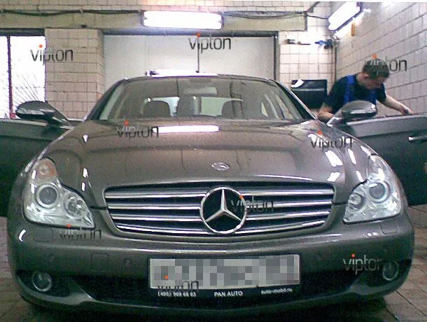 Mercedes-Benz CLS: Тонировка