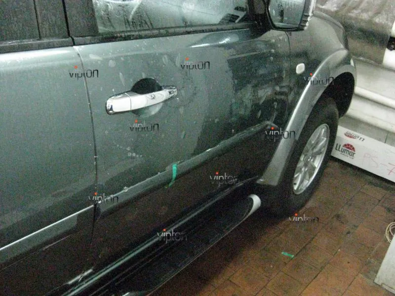 Автомобиль Mitsubishi L200 / Нанесение антигравийной пленки VENTURESHIELD. 6 Автомобиль Mitsubishi L200 / Нанесение антигравийной пленки VENTURESHIELD. 6