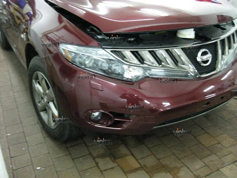 Автомобиль Nissan Murano. / Нанесение антигравийной пленки VENTURESHIELD. 7 Автомобиль Nissan Murano. / Нанесение антигравийной пленки VENTURESHIELD. 7