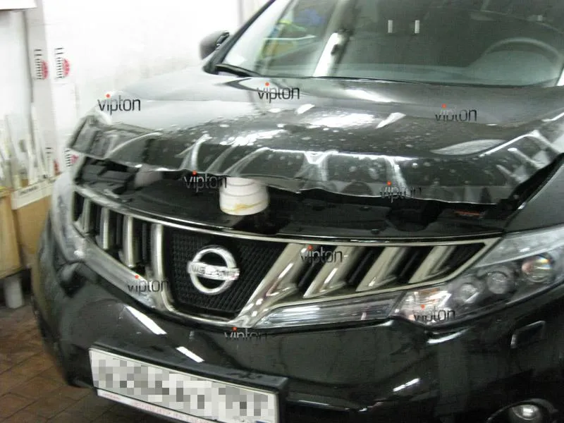 Автомобиль Nissan Murano. / Нанесение антигравийной пленки VENTURESHIELD 2 Автомобиль Nissan Murano. / Нанесение антигравийной пленки VENTURESHIELD 2