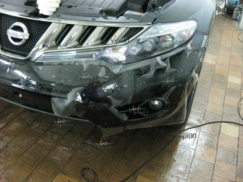 Автомобиль Nissan Murano. / Нанесение антигравийной пленки VENTURESHIELD 5 Автомобиль Nissan Murano. / Нанесение антигравийной пленки VENTURESHIELD 5