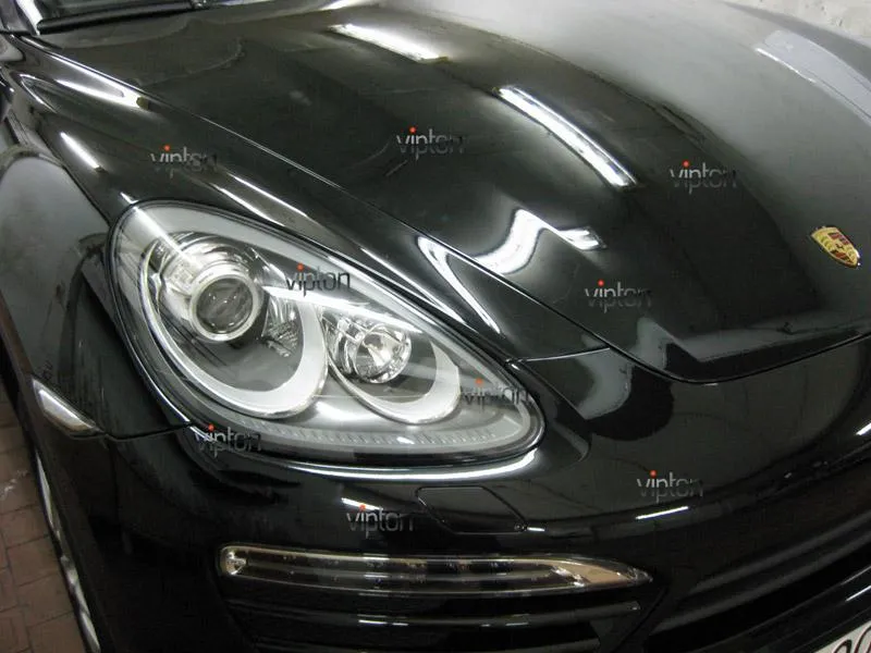 Автомобиль PORSCHE CAYENNE. / Нанесение антигравийной пленки VENTURESHIELD. 14 Автомобиль PORSCHE CAYENNE. / Нанесение антигравийной пленки VENTURESHIELD. 14