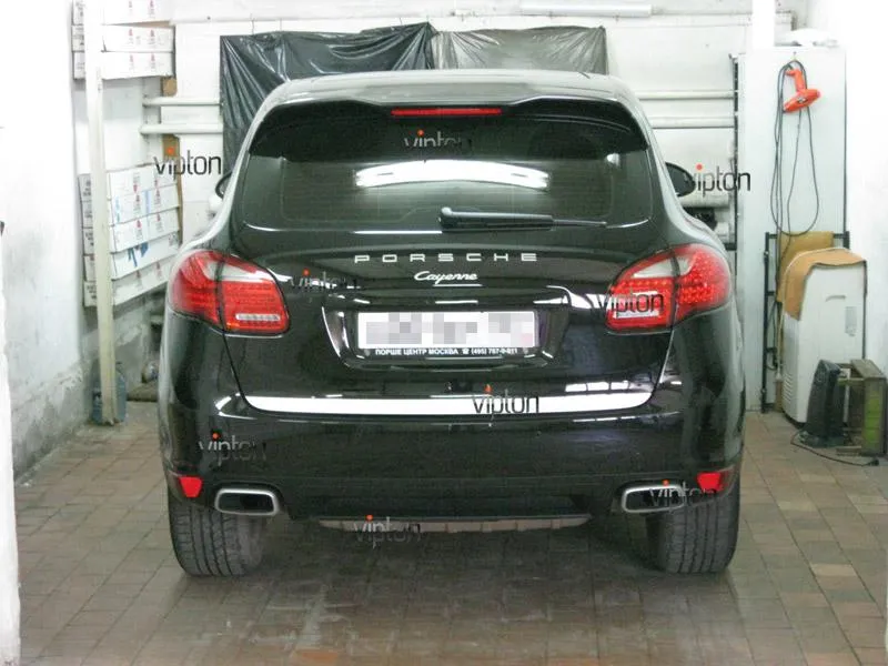 Автомобиль PORSCHE CAYENNE. / Нанесение антигравийной пленки VENTURESHIELD. 15 Автомобиль PORSCHE CAYENNE. / Нанесение антигравийной пленки VENTURESHIELD. 15