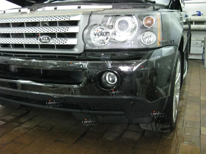 Автомобиль Range Rover Sport. / Нанесение антигравийной пленки VENTURESHIELD. 3 Автомобиль Range Rover Sport. / Нанесение антигравийной пленки VENTURESHIELD. 3