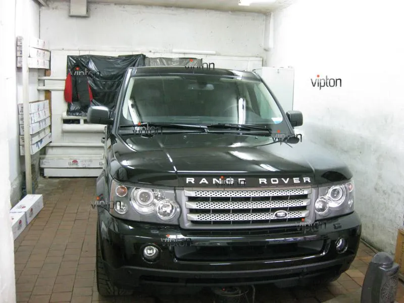 Автомобиль Range Rover Sport. / Нанесение антигравийной пленки VENTURESHIELD. 5 Автомобиль Range Rover Sport. / Нанесение антигравийной пленки VENTURESHIELD. 5