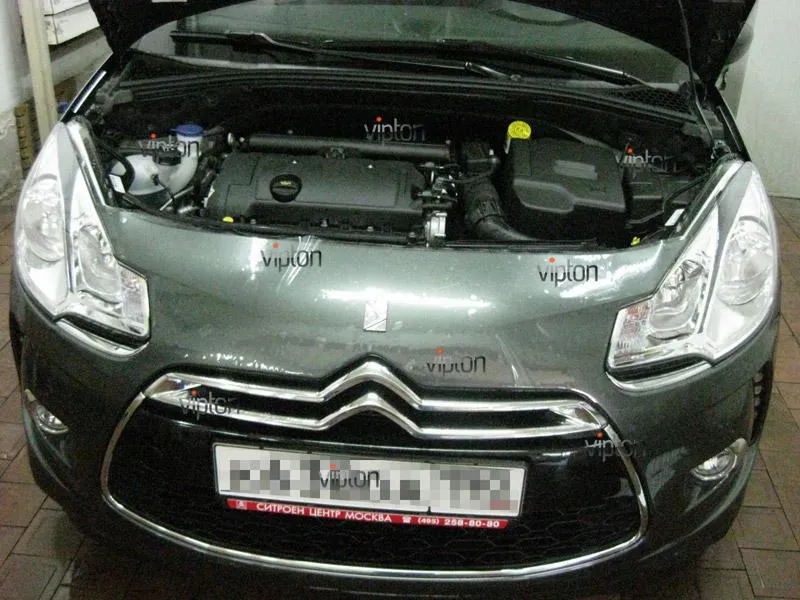 Автомобиль Citroen DS3 / Нанесение антигравийной пленки VENTURESHIELD. 4 Автомобиль Citroen DS3 / Нанесение антигравийной пленки VENTURESHIELD. 4