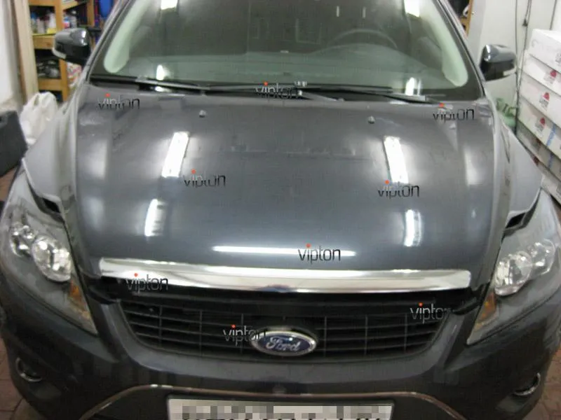 Автомобиль Ford Focus. / Нанесение антигравийной пленки 2 Автомобиль Ford Focus. / Нанесение антигравийной пленки 2