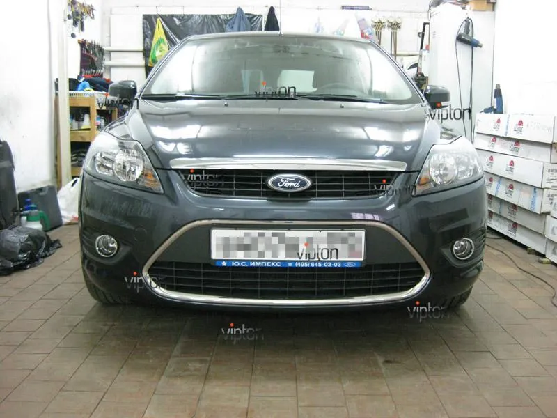 Автомобиль Ford Focus. / Нанесение антигравийной пленки 6 Автомобиль Ford Focus. / Нанесение антигравийной пленки 6