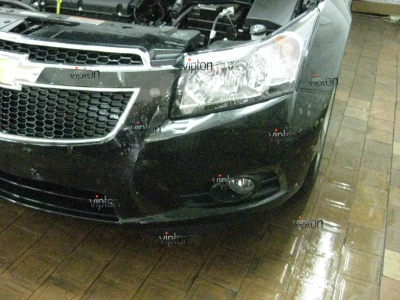 Автомобиль Chevrolet Crus. / Нанесение антигравийной пленки VENTURESHIELD. 4 Автомобиль Chevrolet Crus. / Нанесение антигравийной пленки VENTURESHIELD. 4
