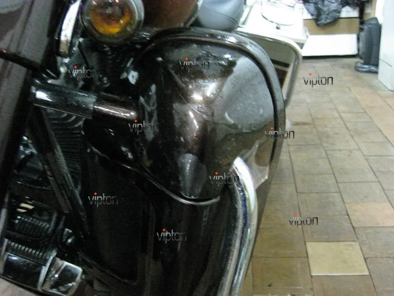Мотоцикл Harley Davidson Street Glide / Нанесение антигравийной пленки 7 Мотоцикл Harley Davidson Street Glide / Нанесение антигравийной пленки 7
