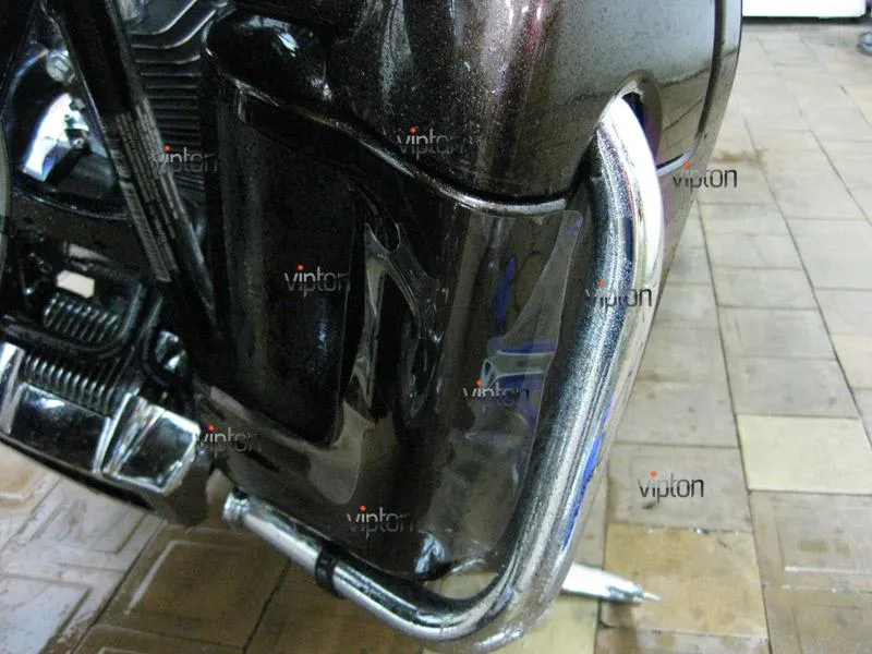 Мотоцикл Harley Davidson Street Glide / Нанесение антигравийной пленки 9 Мотоцикл Harley Davidson Street Glide / Нанесение антигравийной пленки 9