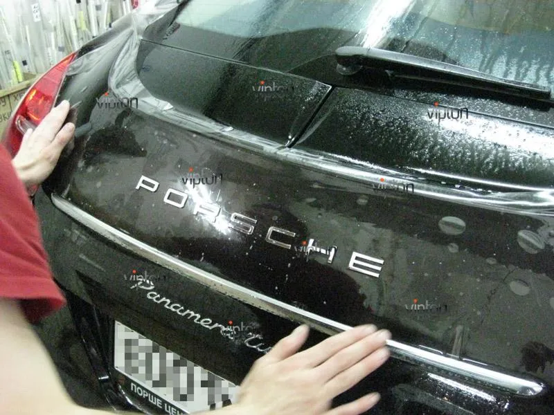 Автомобиль Porsche Panamera / Нанесение антигравийной пленки VENTURESHIELD. 9 Автомобиль Porsche Panamera / Нанесение антигравийной пленки VENTURESHIELD. 9
