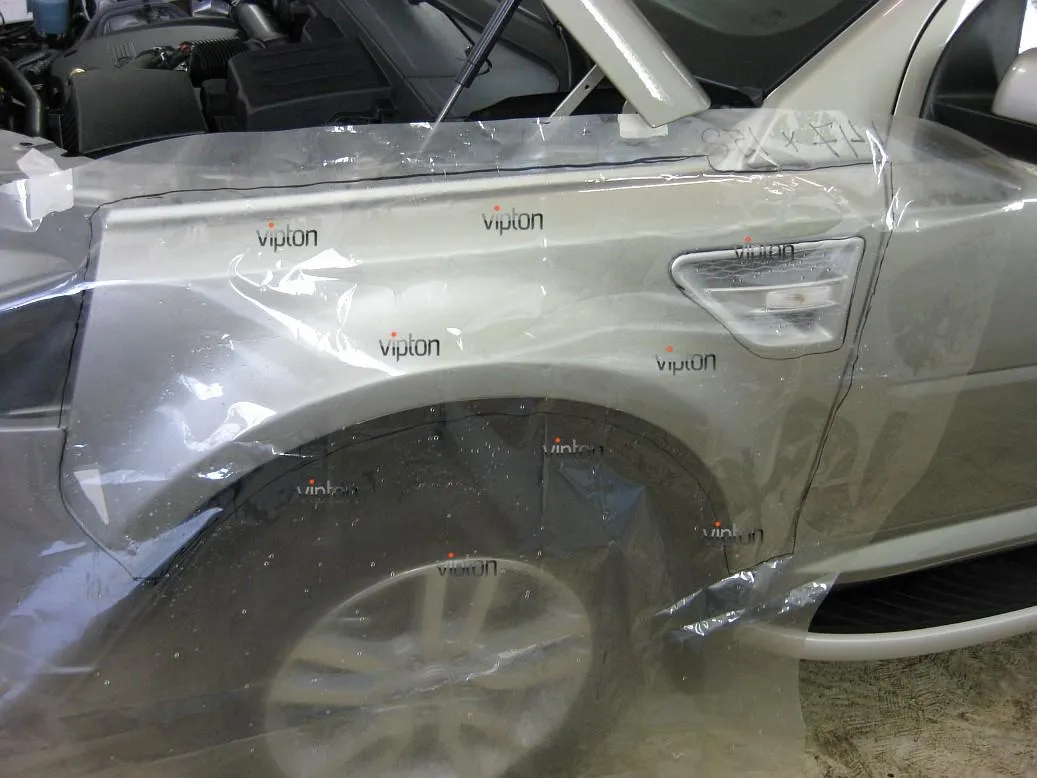 Land Rover Freelander: антигравийная защита