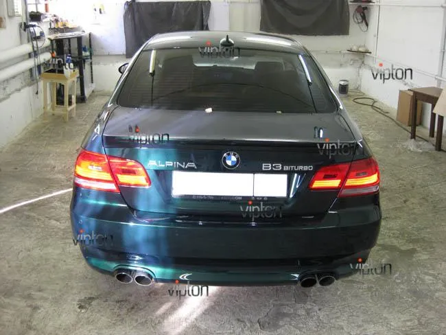 BMW 3 (E92) Alpina: Нанесение антигравийной пленки 3 BMW 3 (E92) Alpina: Нанесение антигравийной пленки 3