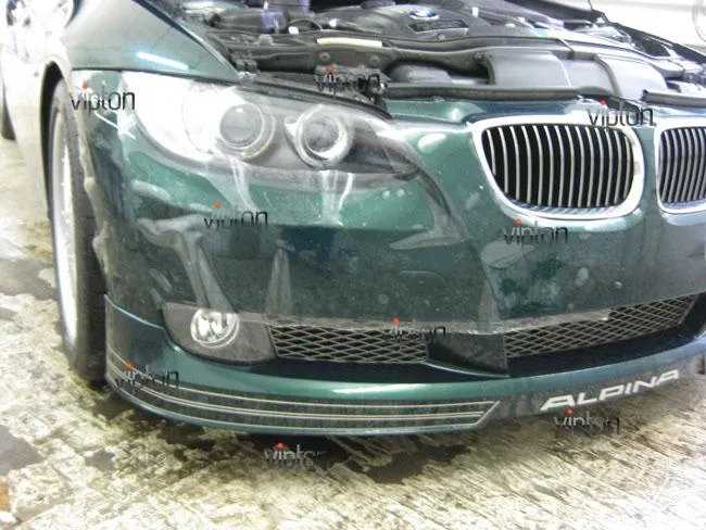 BMW 3 (E92) Alpina: Нанесение антигравийной пленки 4 BMW 3 (E92) Alpina: Нанесение антигравийной пленки 4