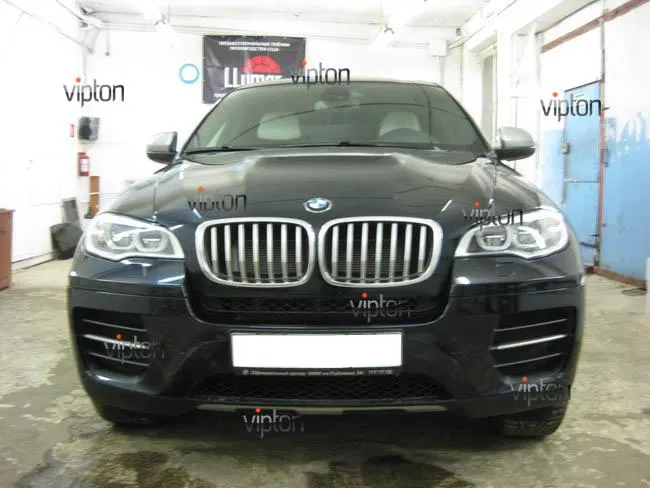 BMW X6: антигравийная защита