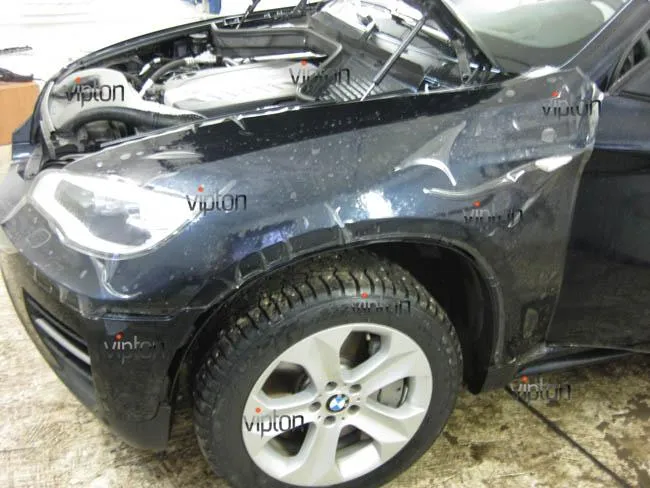 BMW X6: антигравийная защита 6 BMW X6: антигравийная защита 6