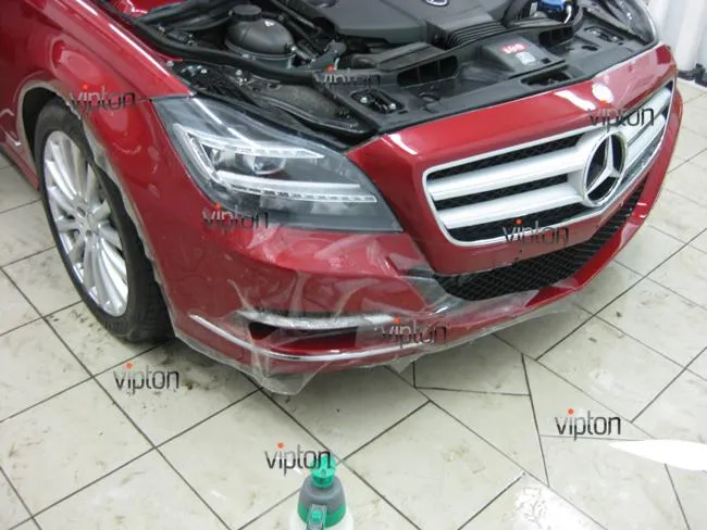 Mercedes Benz CLS: Антигравийная пленка 2 Mercedes Benz CLS: Антигравийная пленка 2