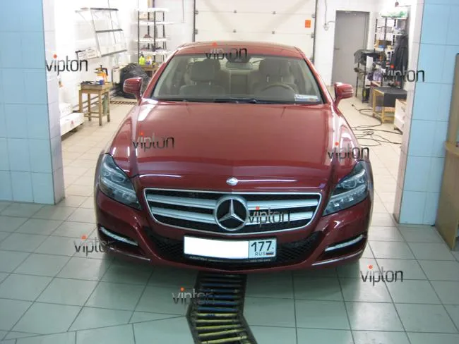 Mercedes Benz CLS: Антигравийная пленка 3 Mercedes Benz CLS: Антигравийная пленка 3