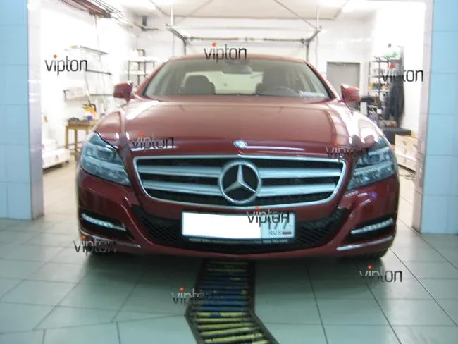 Mercedes Benz CLS: Антигравийная пленка 4 Mercedes Benz CLS: Антигравийная пленка 4