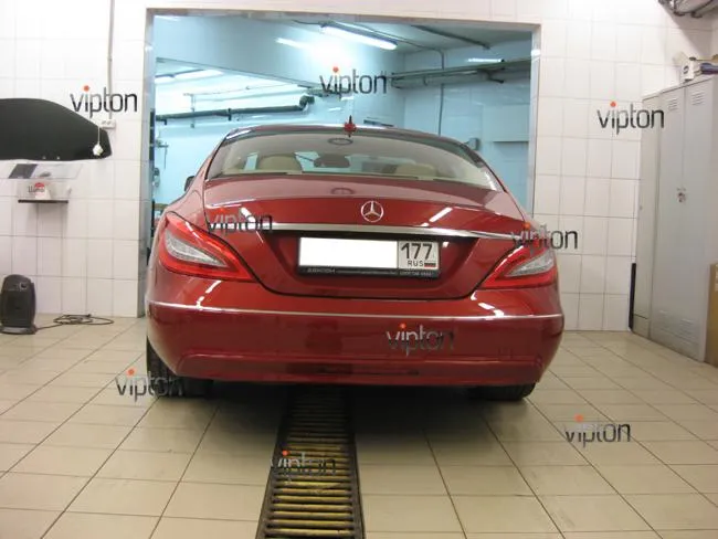 Mercedes Benz CLS: Антигравийная пленка 5 Mercedes Benz CLS: Антигравийная пленка 5