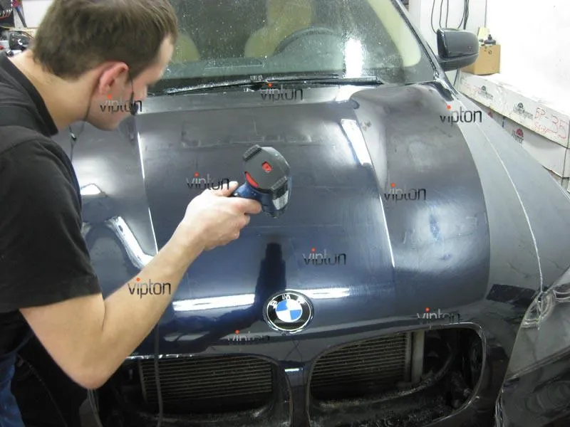 BMW X5: установка антигравийной пленки 9 BMW X5: установка антигравийной пленки 9