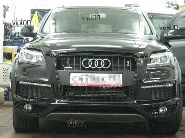 Автомобиль Audi Q7 / Нанесение антигравийной пленки VENTURESHIELD 6 Автомобиль Audi Q7 / Нанесение антигравийной пленки VENTURESHIELD 6