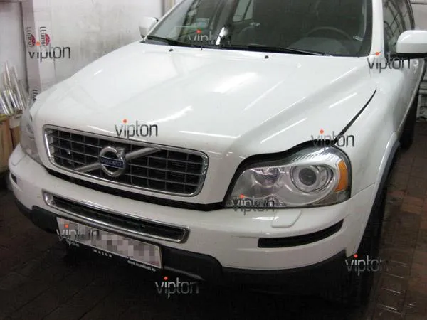 Автомобиль Volvo ХС90. / Нанесение антигравийной пленки VENTURESHIELD 5 Автомобиль Volvo ХС90. / Нанесение антигравийной пленки VENTURESHIELD 5