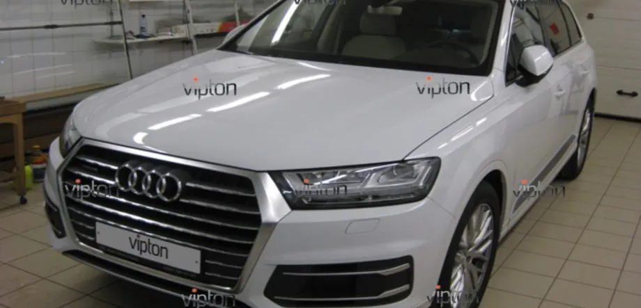 AUDI Q7: тонировка задней полусферы 2 AUDI Q7: тонировка задней полусферы 2