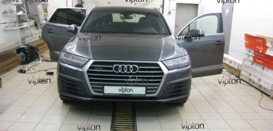 AUDI Q7: бронирование стекол 4 AUDI Q7: бронирование стекол 4