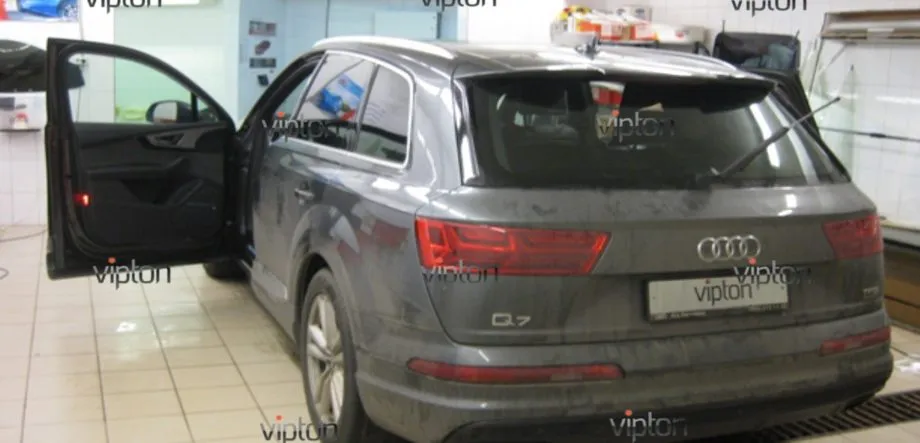AUDI Q7: бронирование стекол 1 AUDI Q7: бронирование стекол 1