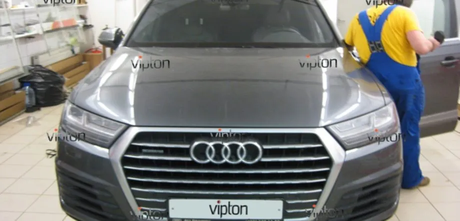 AUDI Q7: бронирование стекол 2 AUDI Q7: бронирование стекол 2