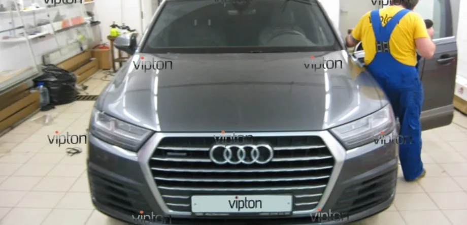 AUDI Q7: бронирование стекол 3 AUDI Q7: бронирование стекол 3