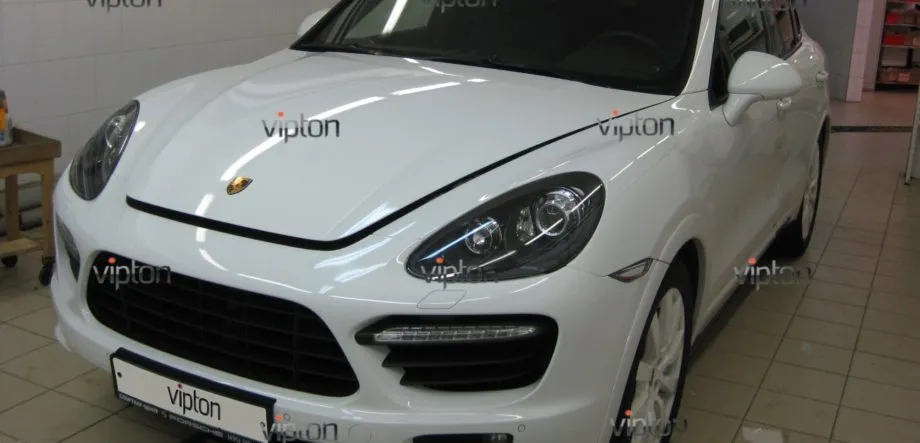 PORSHE CAYENNE: антигравийная защита пленкой SUNTEK PPF 6 PORSHE CAYENNE: антигравийная защита пленкой SUNTEK PPF 6