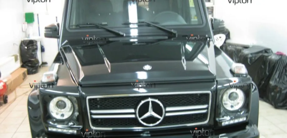 MERCEDES-BENZ G-класс: установка атермальной пленки 1 MERCEDES-BENZ G-класс: установка атермальной пленки 1