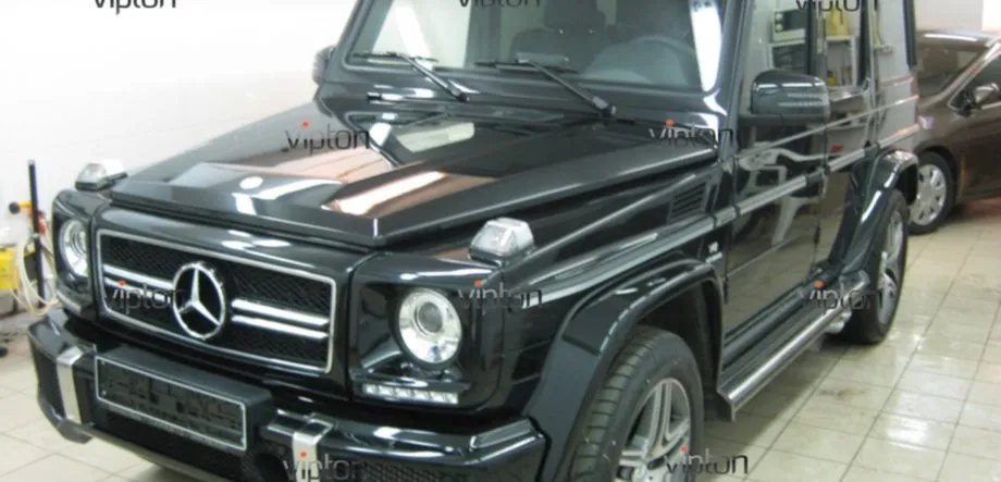 MERCEDES-BENZ G-класс: установка атермальной пленки 3 MERCEDES-BENZ G-класс: установка атермальной пленки 3