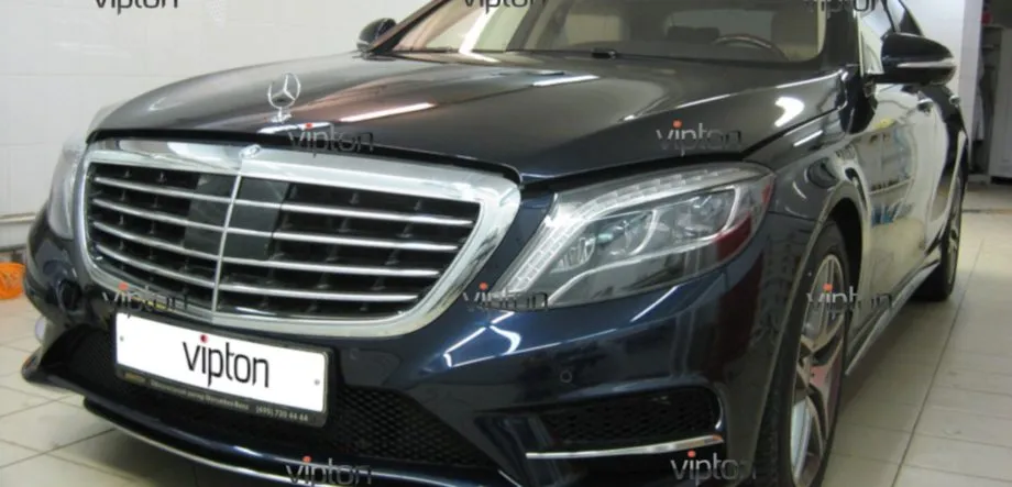 MERCEDES-BENZ S-класс: антигравийная защита 2 MERCEDES-BENZ S-класс: антигравийная защита 2