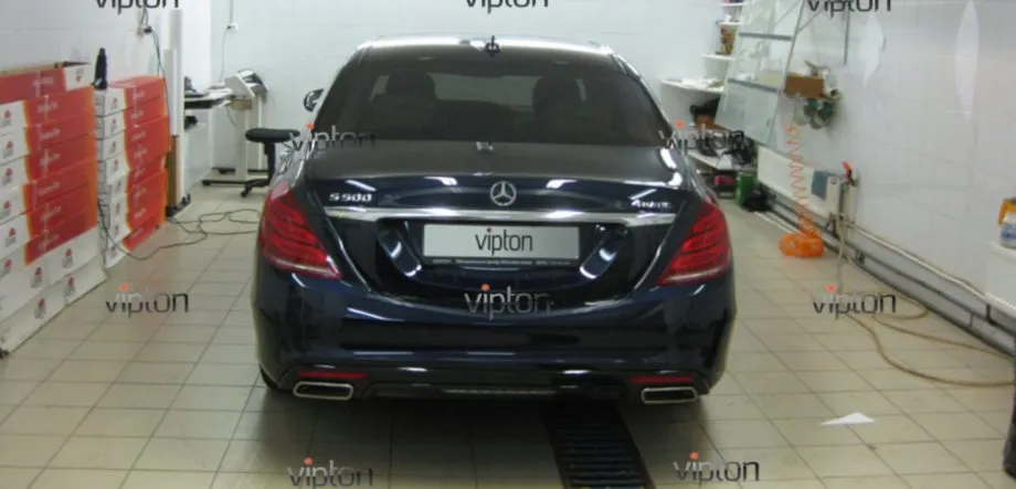 MERCEDES-BENZ S-класс: антигравийная защита 1 MERCEDES-BENZ S-класс: антигравийная защита 1