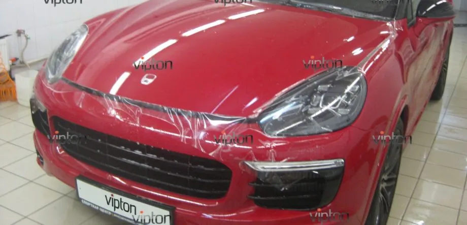 PORSHE CAYENNE: антигравийная защита пленкой SUNTEK 6 PORSHE CAYENNE: антигравийная защита пленкой SUNTEK 6