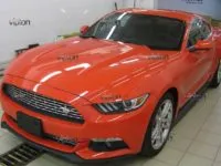 FORD MUSTANG Антигравийная пленка-передняя часть полностью