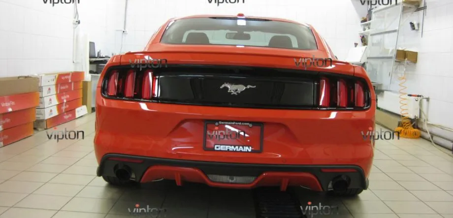 FORD MUSTANG Антигравийная пленка-передняя часть полностью 2 FORD MUSTANG Антигравийная пленка-передняя часть полностью 2