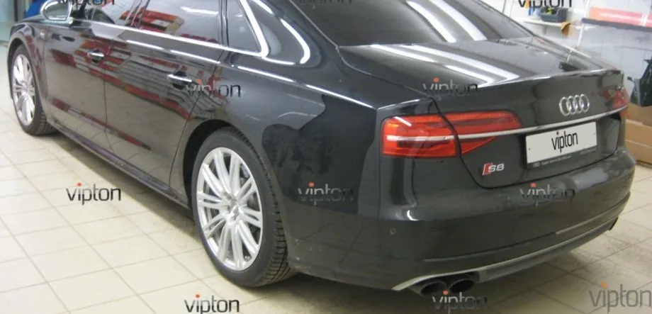 AUDI A8L: тонировка автомобиля 2