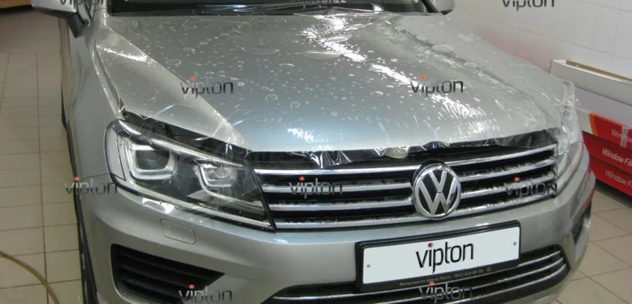 VW TIGUAN: антигравийная защита 1 VW TIGUAN: антигравийная защита 1