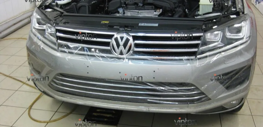 VW TIGUAN: антигравийная защита 2 VW TIGUAN: антигравийная защита 2