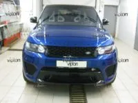 RANGE ROVER SPORT SVR: установка антигравийной пленки