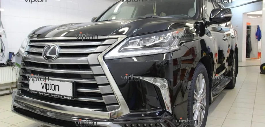 LEXUS LX 570: антигравийная защита авто 1 LEXUS LX 570: антигравийная защита авто 1